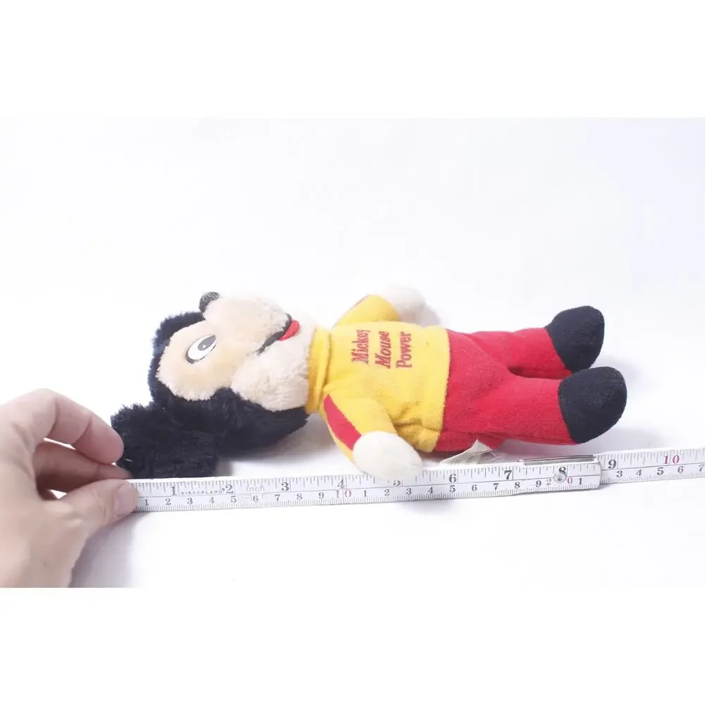 Disney Mickey Mouse Power Plush Vintage Cartoon Collectible FLAW~ 260612-WH 1108
